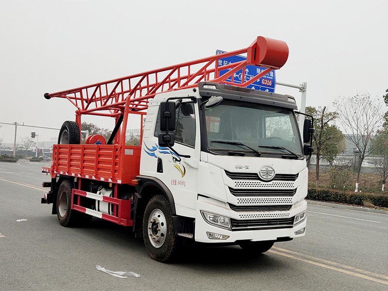 一汽解放國六大柴汽車鉆機