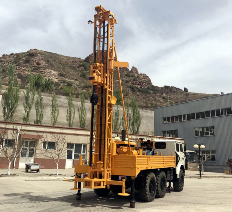 出口型6驅(qū)車載水井鉆機